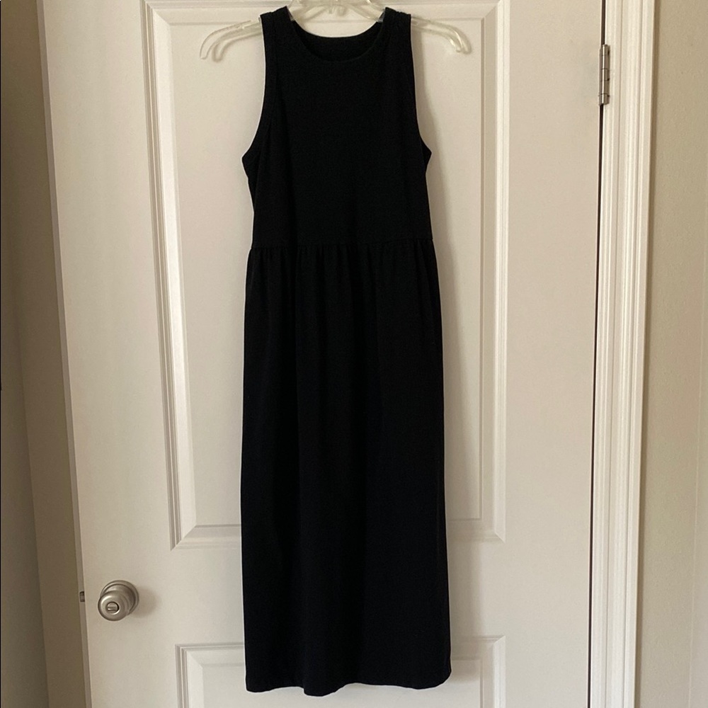 A New Day Black Sleeveless Dress, Size Small